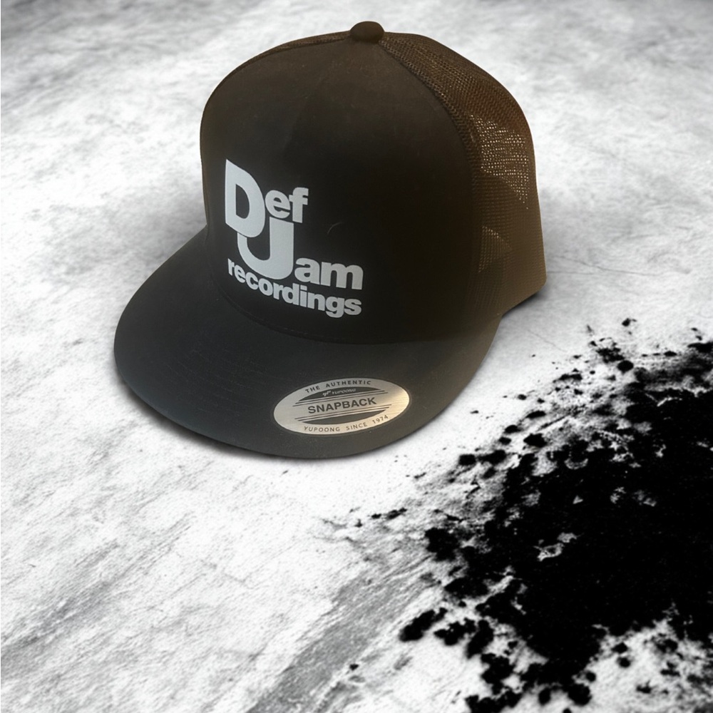 Black Snapback Hat - image 2